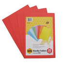 Marbig Manilla Folder Foolscap Red Pack 20 1108603 - SuperOffice