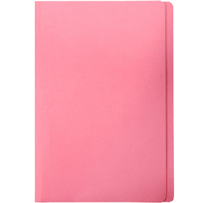 Marbig Manilla Folders Foolscap Pink Pack 20 1108609 (Box 20) - SuperOffice