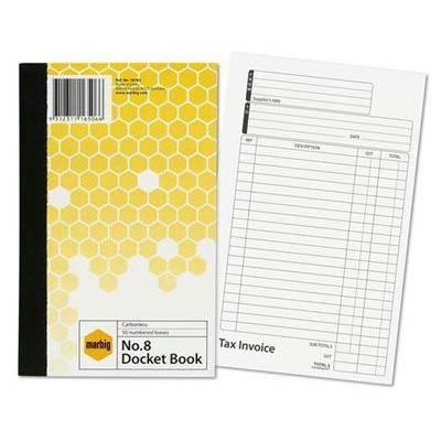 Marbig No.8 Docket Book 50 Leaf 125 X 200Mm 18782 - SuperOffice