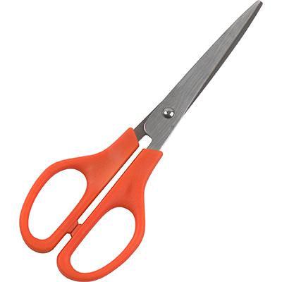 Marbig Office Scissors Orange Handle 215Mm 975476 - SuperOffice