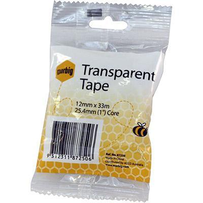 Marbig Office Tape 12Mm X 33M 25.4Mm Core 87250 - SuperOffice