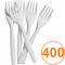 Marbig Plastic Forks Pack 400 Office Party Bulk 733050 (400 Forks) - SuperOffice