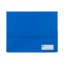 Marbig Polypick Document Wallet Heavy Duty A4 Blue Pack 5 2011501 (5 Pack) - SuperOffice