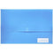 Marbig Polypick Wallet Foolscap Blue 2011001 - SuperOffice