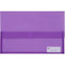Marbig Polypick Wallet Foolscap Translucent Purple 2310019 - SuperOffice