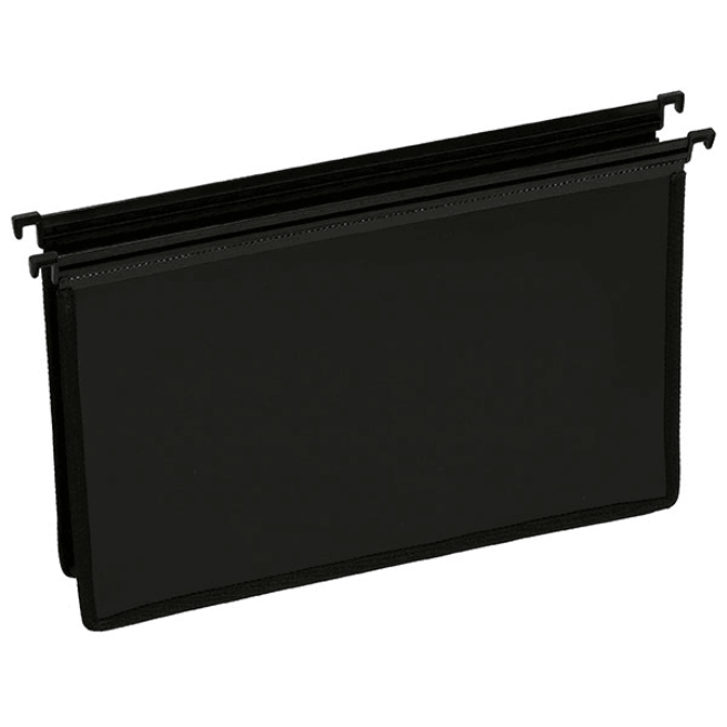 Marbig PP Executive Suspension Files Foolscap Extra Capacity Black Pack 5 1193 (Pack 5) - SuperOffice