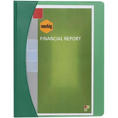 Marbig Premier Flat File A4 Green 2050004 - SuperOffice
