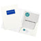 Marbig Presentation Folders A4 Gloss White Pack 50 1104308 - SuperOffice