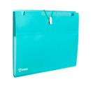 Marbig Professional Antimicrobial Expandable File Folder 6 Pockets Pack 6 Blue 9016001 (6 Pack) - SuperOffice