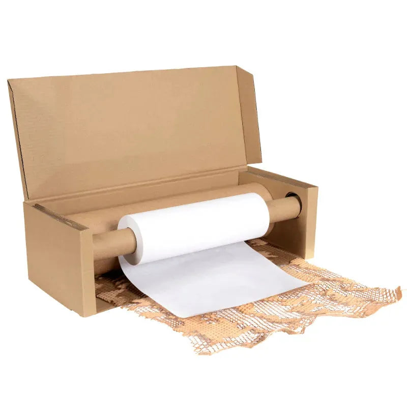 Marbig Professional Honeycomb Paper and White Paper Roll with Dispenser Box 50995 - SuperOffice