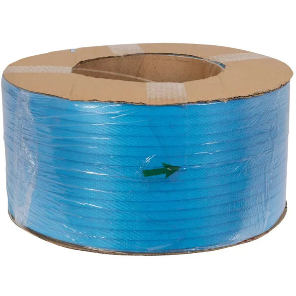 Marbig Professional Machine Pallet Strapping 12mmx3000mx0.6mm Blue 51001 - SuperOffice