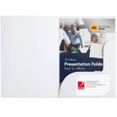 Marbig Professional Presentation Folder A5 Gloss White Pack 10 1106108 - SuperOffice