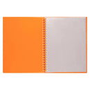 Marbig Refillable Display Book Insert Cover A4 20 Pocket Orange 12 Pack 2008506 (12 Pack) - SuperOffice