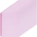Marbig Refillable Display Book Insert Cover A4 20 Pocket Pastel Pink 12 Pack 2008609 (12 Pack) - SuperOffice