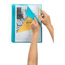 Marbig Refillable Display Book With Insert Cover A4 20 Pocket Blue 12 Pack 2008501 (12 Pack) - SuperOffice