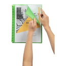 Marbig Refillable Display Book With Insert Cover A4 20 Pocket Green 12 Pack 2008504 (12 Pack) - SuperOffice