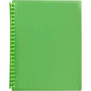Marbig Refillable Display Book With Insert Cover A4 Lime 2008504 - SuperOffice