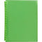 Marbig Refillable Display Book With Insert Cover A4 Lime 2008504 - SuperOffice