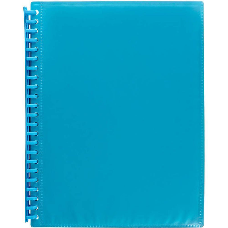 Marbig Refillable Display Book With Insert Cover A4 Marine 2008501 - SuperOffice