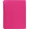 Marbig Refillable Display Book With Insert Cover A4 Pink 2008509 - SuperOffice