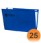 Marbig Reinforced Suspension Files Complete Foolscap Box 25 Blue 8100251 (Box 25) - SuperOffice