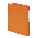Marbig Ring Binder File Folder PE 25mm 2D A4 Orange Box 6 5022106 (Box 6) - SuperOffice