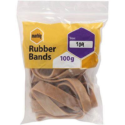 Marbig Rubber Bands Size No.109 100G 945109100B - SuperOffice
