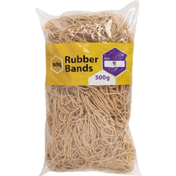 Marbig Rubber Bands Size No.19 500g Pack 20 BULK 94519500B (20 Pack) - SuperOffice