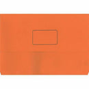 Marbig Slimpick Document Wallet Foolscap Orange Pack 10 4004306 - SuperOffice