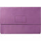 Marbig Slimpick Document Wallet Foolscap Purple Pack 10 4004319 - SuperOffice