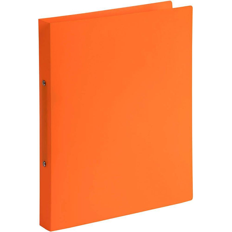 Marbig Soft Touch 2 Ring Binder A4 Orange 5446506 - SuperOffice