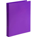 Marbig Soft Touch 2 Ring Binder A4 Purple 5446519 - SuperOffice