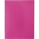 Marbig Soft Touch Display Book 12 Pocket Pink 2007609 - SuperOffice