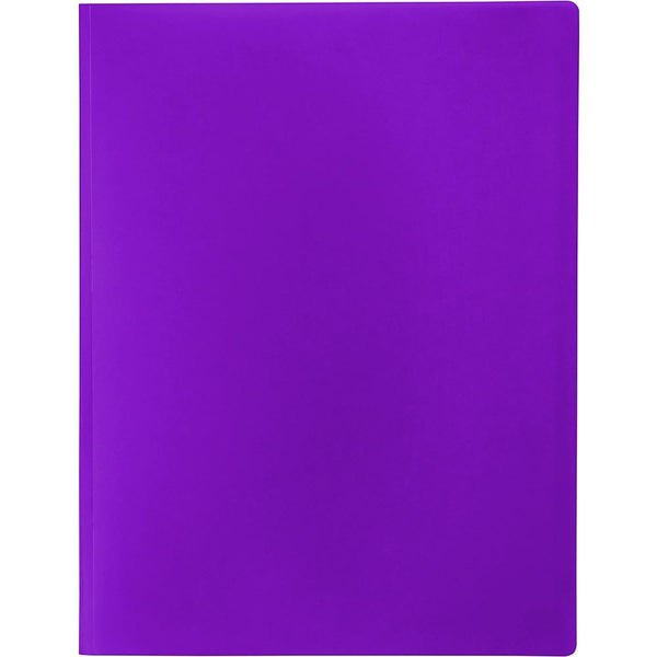 Marbig Soft Touch Display Book 12 Pocket Purple 2007619 - SuperOffice