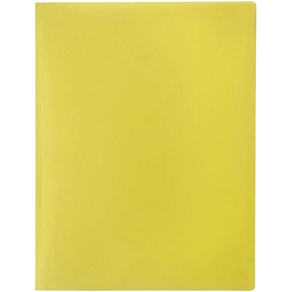Marbig Soft Touch Display Book 12 Pocket Yellow 2007605 - SuperOffice