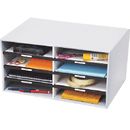 Marbig Sort N Stor 8 Compartments Grey 80088 - SuperOffice