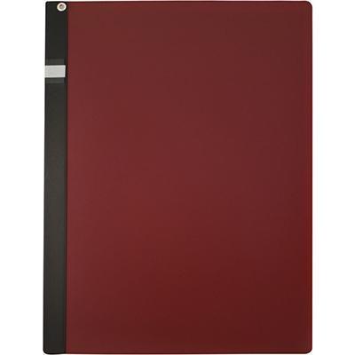 Marbig Spine Clamp File A4 Maroon 2003003 - SuperOffice