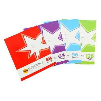 Marbig Star Exercise Book 70Gsm 128 Page A4 18524 - SuperOffice