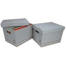 Marbig Sto-Aways Archive Box Grey Pack 2 80021 - SuperOffice