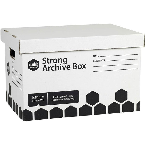 Marbig Strong Archive Box 420 X 320 X 260Mm 80024 - SuperOffice