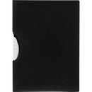 Marbig Summer Colour Swing Clip Report Cover A4 Black 2112002 - SuperOffice