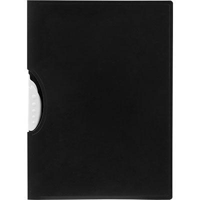 Marbig Summer Colour Swing Clip Report Cover A4 Black 2112002 - SuperOffice