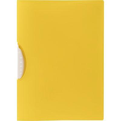 Marbig Summer Colour Swing Clip Report Cover A4 Lemon 2112005 - SuperOffice