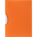 Marbig Summer Colour Swing Clip Report Cover A4 Orange 2112006 - SuperOffice