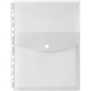 Marbig Top Opening Binder Pocket Document Wallet Holder A4 Clear Pack 12 2025812 (12 Pack) - SuperOffice