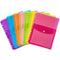 Marbig Top Opening Binder Wallet Button Closure Assorted Pack 4 2025899 - SuperOffice