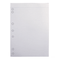 Marbig Writing Pads Ruled Lines 50 Sheet A4 White 7 Holes Punched 10 Pack 18705 - SuperOffice