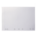 Marbig Writing Pads Ruled Lines 50 Sheet A4 White 7 Holes Punched 10 Pack 18705 - SuperOffice