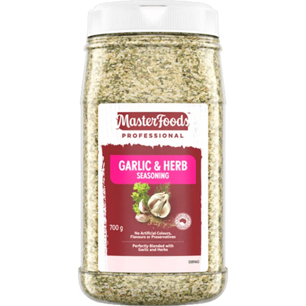 Masterfoods Garlic And Herb Seasoning 700g Bottle Bulk Size 343335 - SuperOffice