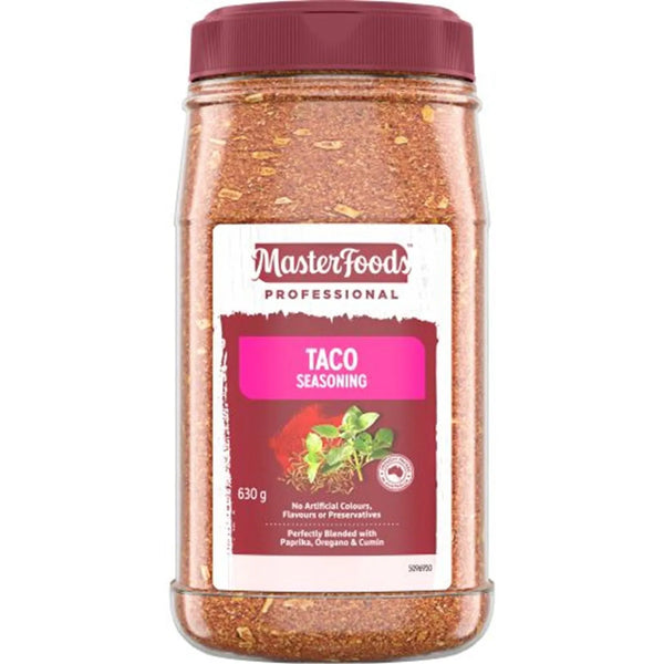 Masterfoods Professional Taco Seasoning 630g Bulk Size 403012 - SuperOffice